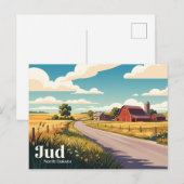 Jud USA Briefkaart (Voorkant / Achterkant)