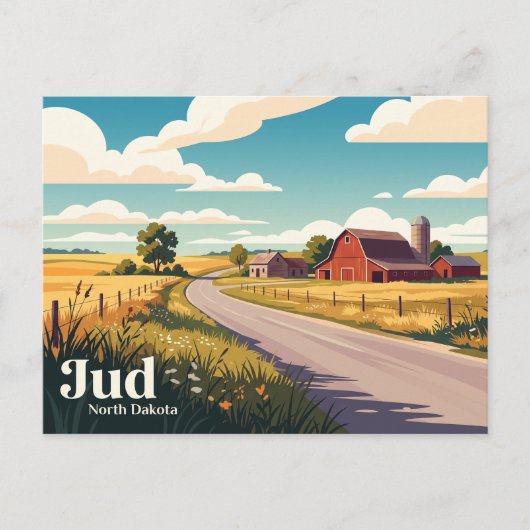 Jud USA Briefkaart (Voorkant)