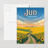 Jud USA Briefkaart (Voorkant / Achterkant)