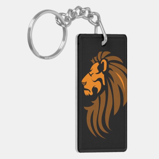 JUDAH LION HEAD SLEUTELHANGER (Voorkant Links)