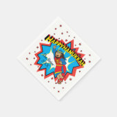 Judah Maccabee de Hammer Hanukkah Party Servet (Hoek)