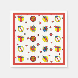 Judah Maccabee Fun Hanukkah Party Servet