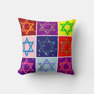 JUDAIC GIFTS - JEWISH STARS SIERKUSSENNEN - GIFTS KUSSEN