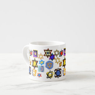 JUDAIC GIFTS TEACUPS EXPRESSO MOKKEN - BESTE GIFTE
