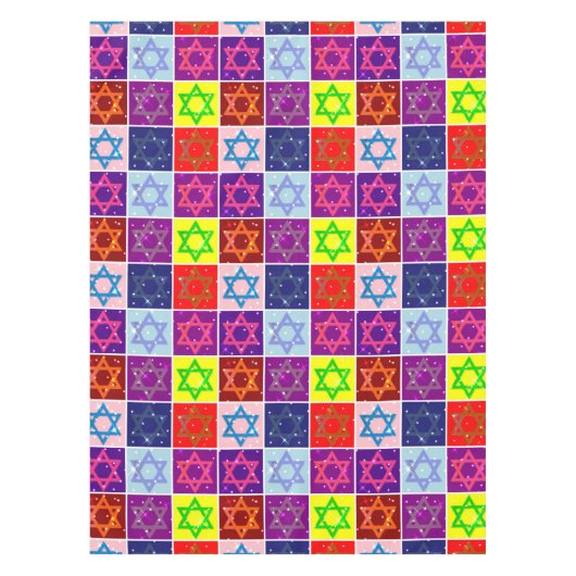 Judaic Tablecloth - Joodse Feestdagen - Chanuka Gi Tafelkleed (Voorkant)