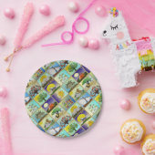 Judaica 12 Israëlische stammen maken kunst Papieren Bordje (Feest)