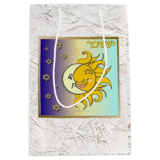 Judaica 12 Israëlische stammen Medium Cadeauzakje (Voorkant)