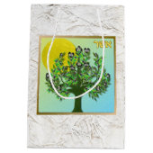 Judaica 12 Israëlische stammen Medium Cadeauzakje (Achterkant)