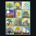 Judaica 12 Israëlische stammen Notitieboek<br><div class="desc">Je bekijkt het Lee Hiller Design Collectie. Apparel,  Gifts & Collectibles Lee Hiller Photography of Digital Art Collectie. Je kunt haar Natuur fotografie uitzichten op http://HikeOurPlanet.com/ en haar wandelende blog volgen in Hot Springs National Park.</div>