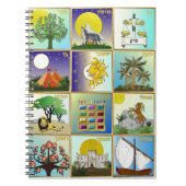 Judaica 12 Israëlische stammen Notitieboek (Voorkant)