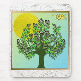 Judaica 12 Stammen Israël Asher Muismat