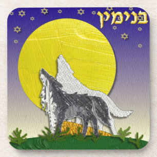 Judaica 12 Stammen Israël Benjamin Bier Onderzetter