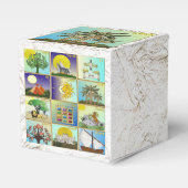 Judaica 12 stammen Israël Joseph Favor Box Bedankdoosjes (Voorkant Zijde)