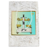 Judaica 12 stammen van Israël Art Dan Gift Bag Medium Cadeauzakje (Voorkant)