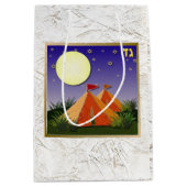 Judaica 12 stammen van Israël Art Gad Gift Bag Medium Cadeauzakje (Voorkant)