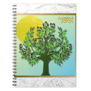 Judaica 12 stammen van Israel Asher Notitieboek