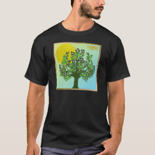 Judaica 12 stammen van Israel Asher T-shirt