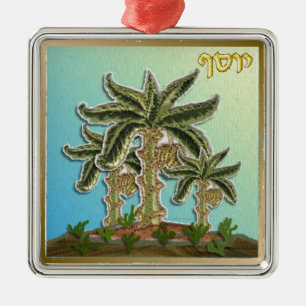 Judaica 12 Stammen van Israël Jozef Metalen Ornament