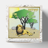 Judaica 12 stammen van Israël Judah Favor Box Bedankdoosjes (Bovenkant)