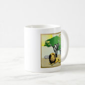 Judaica 12 stammen van Israel Judah Koffiemok (Voorkant rechts)