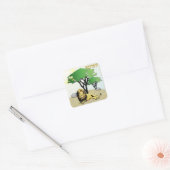 Judaica 12 stammen van Israel Judah Vierkante Sticker (Envelop)