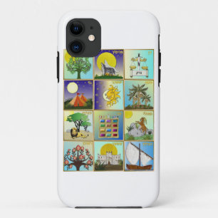 Judaica 12 stammen van Israël Kunst iPhone 11 Hoesje