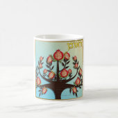 Judaica 12 stammen van Israel Reuben Koffiemok (Center)