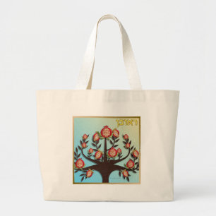 Judaica 12 Stammen van Israël Ruben Grote Tote Bag