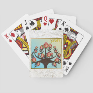 Judaica 12 Stammen van Israël Ruben Pokerkaarten