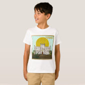 Judaica 12 stammen van Israël Simeon T-shirt (Voorkant volledig)