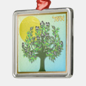 Judaica 12 Tribes Israel Asher Metalen Ornament (Links)