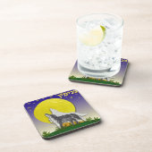 Judaica 12 Tribes Israel Benjamin Bier Onderzetter (Rechterzijde)