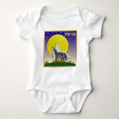 Judaica 12 Tribes Israel Benjamin Romper (Voorkant)