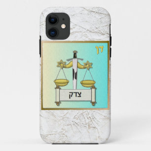 Judaica 12 Tribes Israel Dan Art iPhone 11 Hoesje