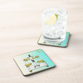 Judaica 12 Tribes Israel Dan Art Drankjes Onderzetter (Rechterzijde)