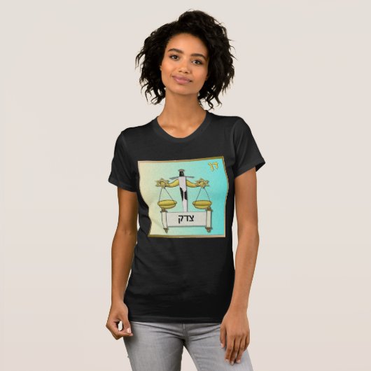 Judaica 12 Tribes Israel Dan T-shirt (Voorkant volledig)