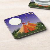 Judaica 12 Tribes Israel Gad Drankjes Onderzetter (Linkerzijde)