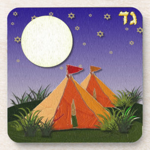 Judaica 12 Tribes Israel Gad Drankjes Onderzetter