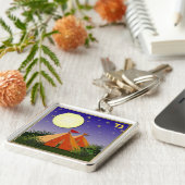 Judaica 12 Tribes Israel Gad Sleutelhanger (Zijkant)