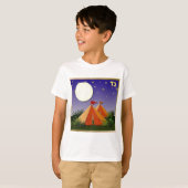 Judaica 12 Tribes Israel Gad T-shirt (Voorkant volledig)