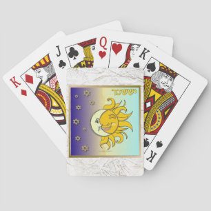 Judaica 12 Tribes Israel Issachar Art Pokerkaarten