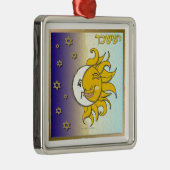 Judaica 12 Tribes Israel Issachar Metalen Ornament (Rechts)