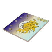 Judaica 12 Tribes Israel Issachar Tegeltje (Zijkant)