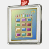 Judaica 12 Tribes Israel Levi Metalen Ornament (Links)