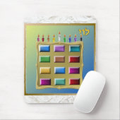 Judaica 12 Tribes Israel Levi Muismat (Met muis)