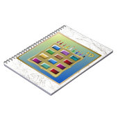 Judaica 12 Tribes Israel Levi Notitieboek (Linkerzijde)