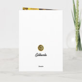Judaica All Occasion, 13 x 18 cm Vouwkaart Kaart (Achterkant)