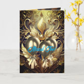 Judaica All Occasion, 13 x 18 cm Vouwkaart Kaart (Gele Bloem)