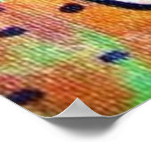 Judaica Batik Garden Oasis Hamsa Poster (Hoek)