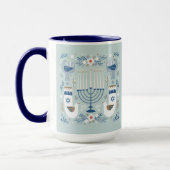 Judaica - Chanukah Mokken - Cadeauartikelen - Fees (Links)